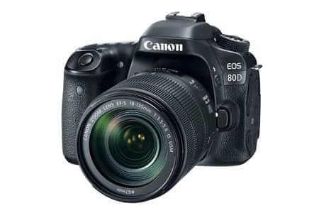 Canon 80D with Kit Lens